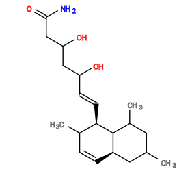 Subst // Subst = SMILES [H][C@]12/C=C\[C@@H](C)[C@@H](/C=C/[C@H](O)C[C@@H](O)CC(N)=O)[C@@]1([H])[C@@H](C)C[C@H](C)C2