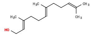 Subst // Subst = SMILES C/C(C)=C\CC/C(C)=C/CC/C(C)=C/CO