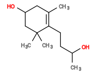 Subst // Subst = SMILES C/C1=C(CCC(C)O)/C(C)(C)CC(O)C1