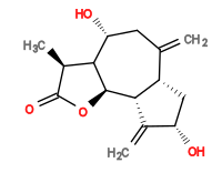 Subst // Subst = SMILES C=C(C[C@@H](O)C1[C@@H]2OC([C@H]1C)=O)[C@@]3([H])[C@]2([H])C([C@@H](O)C3)=C