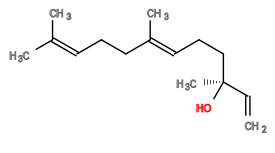 Subst // Subst = SMILES C=C[C@@](C)(O)CC/C=C(C)/CC/C=C(C)/C