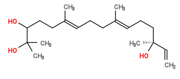 Subst // Subst = SMILES C=C[C@@](C)(O)CC/C=C(C)/CC/C=C(C)/CCC(O)C(C)(C)O