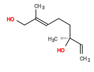 Subst // Subst = SMILES C=C[C@@](C)(O)CC/C=C(C)/CO
