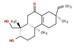 Subst // Subst = SMILES C=C[C@@]1(C)CC/C2=C(C1)/C(=O)C[C@@H]3[C@]2(C)CC[C@H](O)[C@]3(C)CO