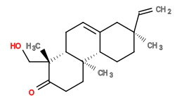 Subst // Subst = SMILES C=C[C@@]3(C)CC[C@H]1/C(=C\C[C@H]2[C@@](C)(CO)C(=O)CC[C@]12C)C3