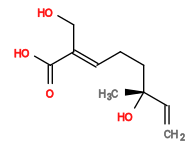 Subst // Subst = SMILES C=C[C@](C)(O)CC/C=C(CO)/C(O)=O