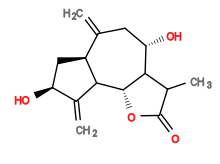 Subst // Subst = SMILES C=C1[C@@H](O)C[C@]2([H])[C@@]1([H])[C@@H]3[C@H]([C@H](C)C(O3)=O)[C@@H](O)CC2=C