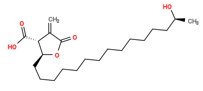 Subst // Subst = SMILES C=C1C(=O)O[C@@H](CCCCCCCCCCCCC[C@H](C)O)[C@@H]1C(=O)O