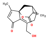 Subst // Subst = SMILES C=C1C(=O)O[C@]23C[C@H]1CCC(CO)=C2C(=O)C=C3C