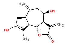 Subst // Subst = SMILES C=C1C[C@@H](O)[C@H]2C(=C)C(=O)O[C@@H]2[C@H]2C(C)=C(O)C[C@@H]12