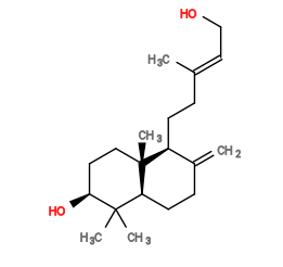 Subst // Subst = SMILES C=C1CC[C@]2([H])[C@@](CC[C@H](O)C2(C)C)(C)[C@H]1CC/C(C)=C/CO