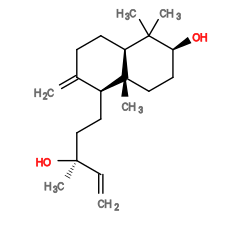 Subst // Subst = SMILES C=C1CC[C@]2([H])[C@@](CC[C@H](O)C2(C)C)(C)[C@H]1CC[C@@](C)(C=C)O