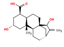Subst // Subst = SMILES C=C4[C@@H]3CC[C@H]2[C@]1(C)C[C@H](O)C[C@@H](C(=O)O)[C@H]1CC[C@]2(C3)[C@H]4O