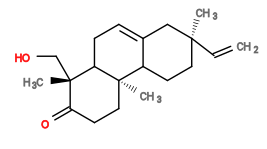 Subst // Subst = SMILES C[C@@]1(CCC2[C@@](C)(CCC([C@@]3(CO)C)=O)C3CC=C2C1)C=C