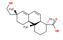Subst // Subst = SMILES C[C@@]12[C@](C=CC3=C[C@@](C)(CCO)CC[C@@]32[H])([H])[C@](C(O)=O)(C)CCC1