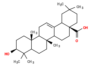 Subst // Subst = SMILES C[C@@]5(C)CC[C@]4(C(=O)O)CCC1/C(=C\CC2[C@@]1(C)CCC3[C@@](C)(C)[C@@H](O)CC[C@]23C)C4C5