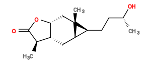 Subst // Subst = SMILES C[C@@H](O)CC[C@H]1[C@@H]2C[C@H]3[C@@H](C[C@]12C)OC(=O)[C@@H]3C