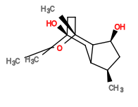 Subst // Subst = SMILES C[C@@H]1C[C@H](O)C2C1C[C@@]3(O)CC[C@@]2(C)OC3(C)C