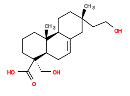 Subst // Subst = SMILES C[C@]1(CC2=CC[C@]3([C@@](C(O)=O)(CCC[C@@]3([C@]2(CC1)[H])C)CO)[H])CCO