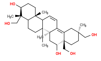 Subst // Subst = SMILES C[C@]1(CO)CC[C@@]2(CO)C(C1)=C3C=CC4[C@@]5(C)CC[C@H](O)[C@@](C5CC[C@@]4(C)[C@]3(C)C[C@H]2O)(C)CO