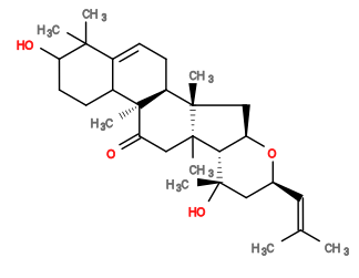 Subst // Subst = SMILES C[C@]1(O)C[C@H](/C=C(C)\C)O[C@H]2[C@H]1[C@](CC([C@]3(C)[C@H]4CC=C5C3CCC(O)C5(C)C)=O)(C)[C@@]4(C)C2