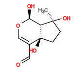 Subst // Subst = SMILES C[C@]1(O)CC[C@@]2(O)[C@@H]1[C@H](O)OC=C2C=O