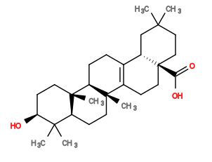Subst // Subst = SMILES C[C@]12CC[C@@H](C([C@@H]1CC[C@@]3([C@@H]2CCC4=C3CC[C@@]5([C@H]4CC(CC5)(C)C)C(=O)O)C)(C)C)O