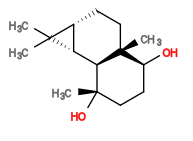 Subst // Subst = SMILES C[C@]12CC[C@@H]3[C@@H](C3(C)C)[C@@H]1[C@@](C)(O)CC[C@@H]2O