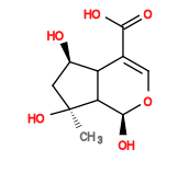 Subst // Subst = SMILES C[C@]2(O)C[C@@H](O)C1/C(C(=O)O)=C\O[C@@H](O)C12