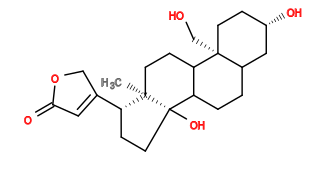 Subst // Subst = SMILES C[C@]34CCC2C(CCC1C[C@@H](O)CC[C@@]12CO)[C@@]3(O)CC[C@@H]4/C5=C/C(=O)OC5