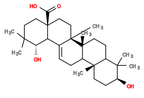 Subst // Subst = SMILES C[C@]5(C)CC[C@]4(C(=O)O)CC[C@]3(C)/C(=C\CC2[C@@]1(C)CC[C@H](O)[C@](C)(C)C1CC[C@]23C)C4[C@@H]5O