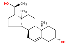 Subst // Subst = SMILES C[C@H](O)[C@H]1CC[C@@]2([H])[C@]3([H])CC=C4C[C@@H](O)CC[C@]4(C)[C@@]3([H])CC[C@]12C