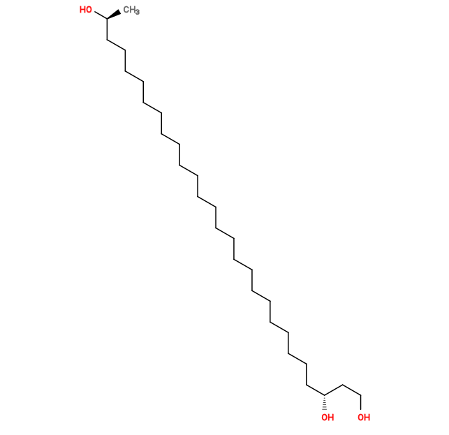 Subst // Subst = SMILES C[C@H](O)CCCCCCCCCCCCCCCCCCCCCCC[C@@H](O)CCO