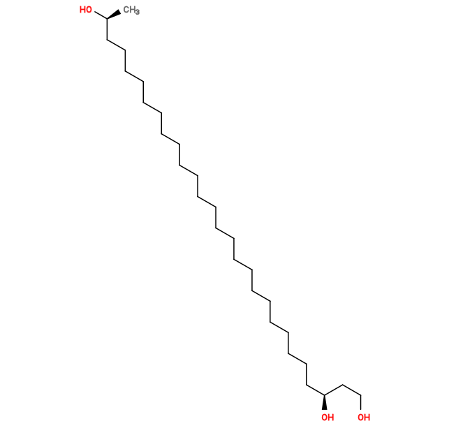 Subst // Subst = SMILES C[C@H](O)CCCCCCCCCCCCCCCCCCCCCCC[C@H](O)CCO
