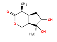 Subst // Subst = SMILES C[C@H]1[C@H]2C[C@H](O)[C@@](C)(O)[C@H]2COC1=O