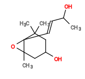 Subst // Subst = SMILES C[CH:1](O)/C=C/C12OC1(C)CC(O)CC2(C)C