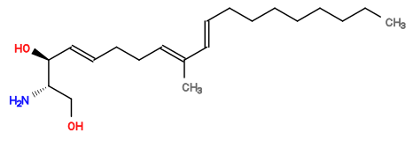 Subst // Subst = SMILES CC(/C=C/CCCCCCCC)=C\CC/C=C/[C@H](O)[C@@H](N)CO