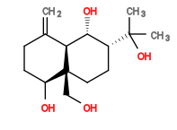 Subst // Subst = SMILES CC([C@@H]1CC[C@]2(CO)[C@@H](O)CCC([C@H]2[C@@H]1O)=C)(O)C
