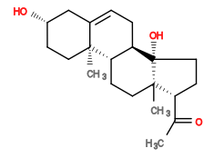 Subst // Subst = SMILES CC([C@H]1CC[C@]2(O)[C@]3([H])CC=C4C[C@@H](O)CC[C@]4(C)[C@@]3([H])CC[C@]12C)=O