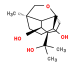 Subst // Subst = SMILES CC(C)(O)[C@@H]3CC[C@]12OC[C@](C)(CC[C@@H]1O)C2[C@@H]3O