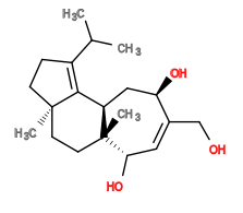 Subst // Subst = SMILES CC(C)/C3=C/2[C@H]1C[C@@H](O)/C(CO)=C\[C@H](O)[C@]1(C)CC[C@@]2(C)CC3