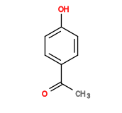Subst // Subst = SMILES CC(C1=CC=C(O)C=C1)=O
