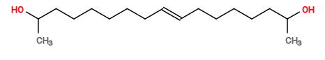 Subst // Subst = SMILES CC(O)CCCCC/C=C/CCCCCCC(O)C