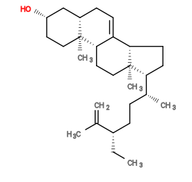 Subst // Subst = SMILES CC[C@@H](CC[C@@H](C)[C@H]1CC[C@@H]2[C@@]1(CC[C@H]3C2=CC[C@@H]4[C@@]3(CC[C@@H](C4)O)C)C)C(=C)C