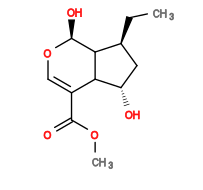 Subst // Subst = SMILES CC[C@H]1C[C@H](O)C2/C(C(=O)OC)=C\O[C@@H](O)C12
