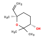 Subst // Subst = SMILES CC1(O[C@](CC[C@@H]1O)(C=C)C)C