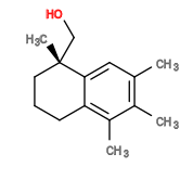 Subst // Subst = SMILES CC1=C(C)C(C)=C(CCC[C@@]2(CO)C)C2=C1