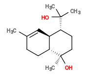 Subst // Subst = SMILES CC1=C[C@@H]2[C@H]([C@](C)(O)CC[C@H]2C(C)(O)C)CC1