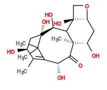 Subst // Subst = SMILES CC1=C2[C@@H](O)C(=O)[C@@]3(C)C([C@H](O)[C@](O)(C[C@@H]1O)C2(C)C)[C@]1(O)CO[C@@H]1C[C@@H]3O