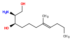 Subst // Subst = SMILES CCC/C=C(C)/CCC[C@H]([C@H](CO)N)O